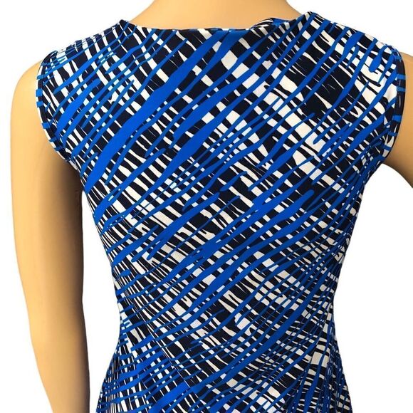 Jude Connally Dress Sz S Allison Abstract Print Pullover Stretchy NWOT - Picture 5 of 11